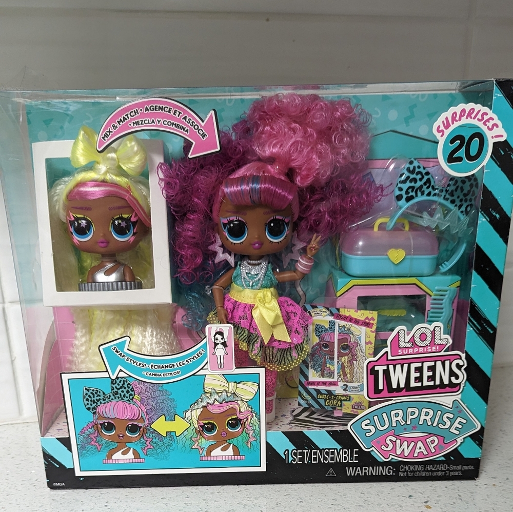 L.O.L. Surprise! Tweens Surprise Swap Doll Set - Pink and Purple